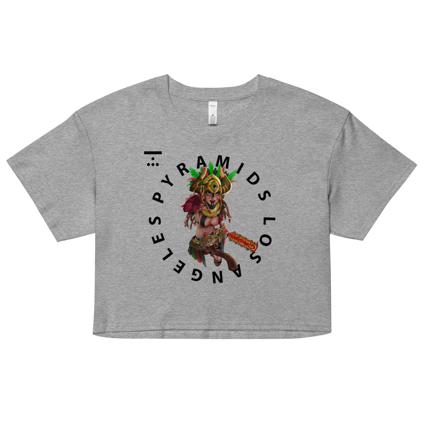 Crush Black Crop Top