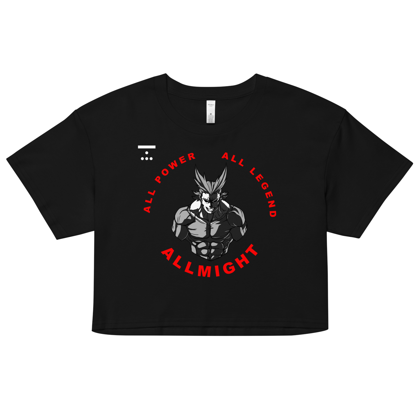 All Might Crop Top